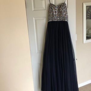 Strapless Prom Dress